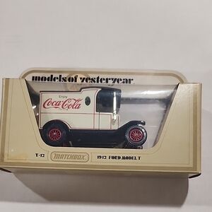 Matchbox Models Of Yesteryear Coca-Cola 1912 Ford Model T Diecast Car